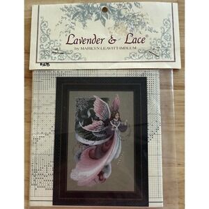Lavender & Lace Told In A Garden FAIRY DREAMS Cross Stitch Pattern